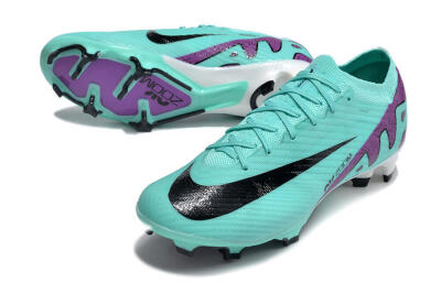 Nike Air Zoom Mercurial Vapor 15 Elite FG Football Boots - Blue/Purple/Black