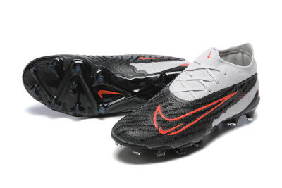 Nike Phantom GX Elite FG Football Boots - Black/White/Red