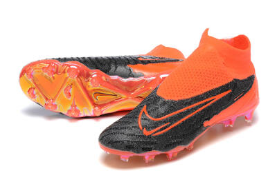 Nike Phantom GX Elite FG Football Boots - Orange/Black/Grey