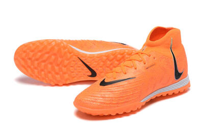 Nike Phantom GX DF Elite TF Football Shoes - Orange/Silver/Black