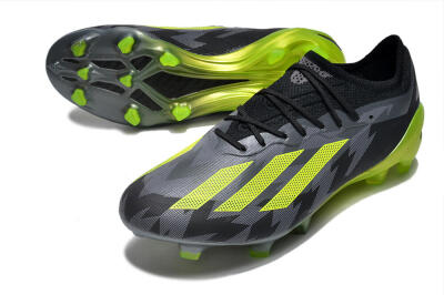 Adidas x Crazyfast.1 FG Football Boots - Black/Green