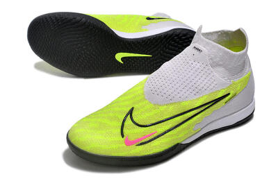 Nike Phantom GX Elite DF IC Football Shoes - Yellow/Grey/Red/Black