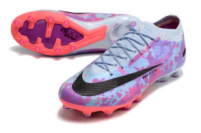Nike Air Zoom Mercurial Vapor 15 Elite AG Football Boots - Blue/Purple/Pink
