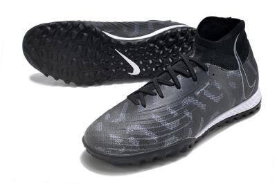 Nike Phantom Luna Elite NU TF Football Shoes - Black/Grey/White