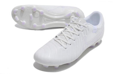 Nike Tiempo Legend 10 Academy FG Football Boots - White/Purple