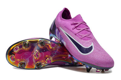 Nike Phantom GX Elite SG Football Boots - Purple/White/Gold