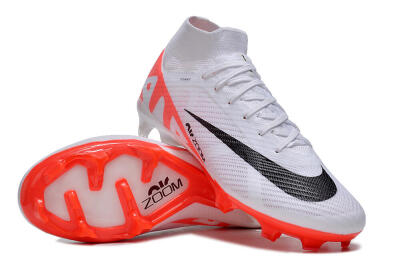 Nike Air Zoom Mercurial Superfly 9 Elite FG Football Boots - White/Black/Red