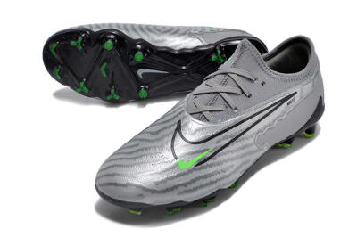 Nike Phantom GX Academy FG Football Boots - Silver/Grey/Black