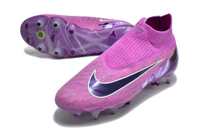 Nike Phantom GX Thunder Elite DF Link SG Football Boots - Purple/White/Black