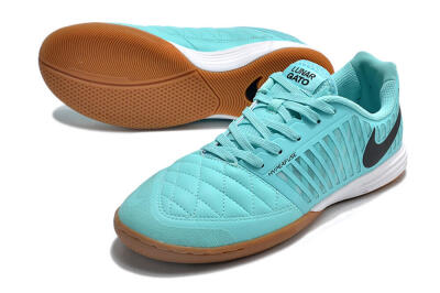Nike Lunar Gato 2 IC Football Shoes - Jade/Black/White