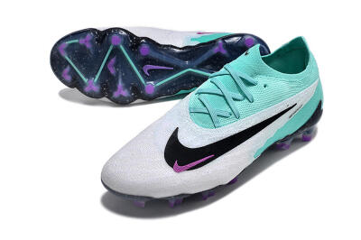 Nike Phantom GX Elite FG Football Boots - Silver/Blue/Purple/Black