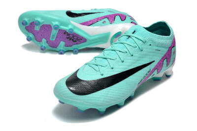 Nike Air Zoom Mercurial Vapor 15 Elite AG Football Boots - Blue/Purple/Black