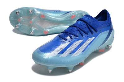 Adidas X Crazyfast.1 SG Football Boots - Jade/White/Blue