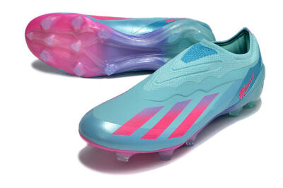 Adidas X Crazyfast+ FG Football Boots - Flash Aqua/Lucid Pink/Lucid Cyan