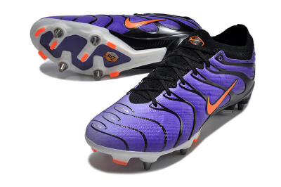 Nike Air Zoom Mercurial Vapor 15 Elite SG Football Boots - Purple/Black/Orange