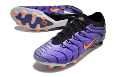 Nike Air Zoom Mercurial Vapor 15 Elite AG Football Boots - Purple/Black/Orange