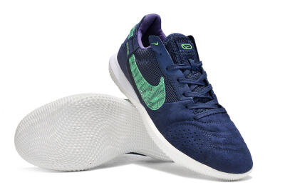 Nike Street Gato IC Football Shoes - Blue/Green/White