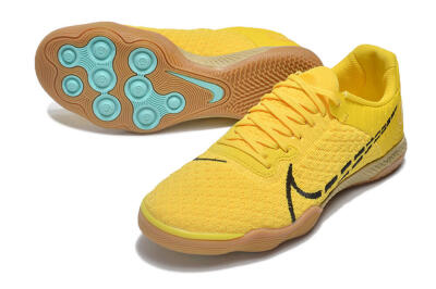 Nike React Gato IC Football Shoes - Yellow/Black/Brown