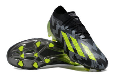 Adidas X Crazyfast.1 FG Football Boots - Black/White/Yellow