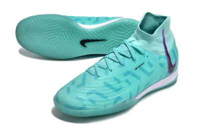 Nike Phantom Luna Elite NU IC Football Shoes - Jade/Purple/Black