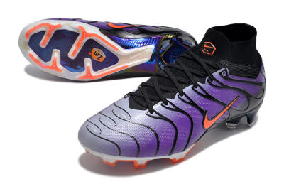 Nike Air Zoom Mercurial Superfly 9 Elite FG Football Boots - Purple/Black/Orange/Gold