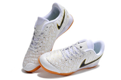 Nike Tiempo Legend 10 Pro IC Football Shoes - White/Gold/Black