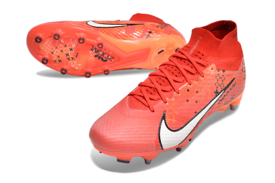 Nike Air Zoom Mercurial Superfly 9 Elite SG Football Boots - Red/White/Black