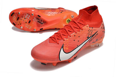 Nike Air Zoom Mercurial Superfly 9 Elite SG Football Boots - Red/White/Black