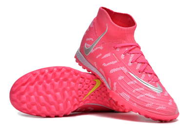 Nike Phantom Luna 2 Elite TF Football Shoes - Pink/Silver/White