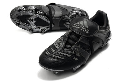 Adidas Predator Accelerator Electricity FG Football Boots - Black/Grey/Gold