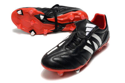 Adidas Predator Mania FG Football Boots - Black/White/Red