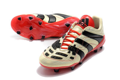 Adidas Predator Accelerator Electricity FG Football Boots - White/Black/Red