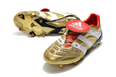 Adidas Predator Accelerator Electricity FG Football Boots - Gold/Red/White