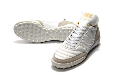 Adidas Copa Mundial Team Modern Craft TF Football Shoes - White/Gold/Grey