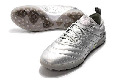 Adidas Copa Tango 20.1 TF Football Shoes - Silver/Black