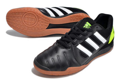 Adidas Top Sala IC Football Shoes - Black/White/Yellow