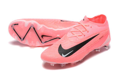 Nike Phantom GX Elite FG Football Boots - Pink/Black/White