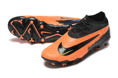 Nike Phantom GX Elite FG Football Boots - Orange/Black/Gold