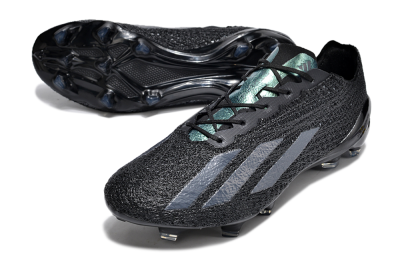 Adidas X Crazyfast Strung+ FG Football Boots - Black/White