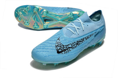 Nike Phantom GX Elite FG Football Boots - Blue/Black/Gold