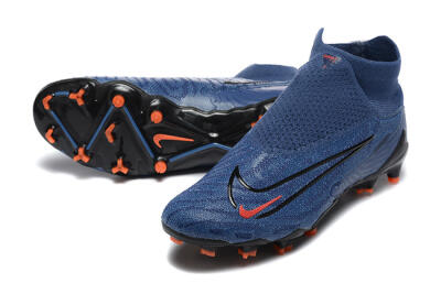 Nike Phantom GX DF Elite FG Football Boots - Blue/Red/Black