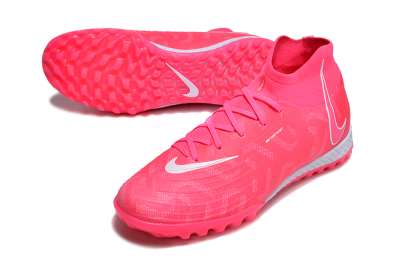 Nike Phantom Luna Elite NU TF Football Shoes - Pink/White