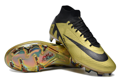 Nike Air Zoom Mercurial Superfly 9 Elite FG Football Boots - Gold/Black