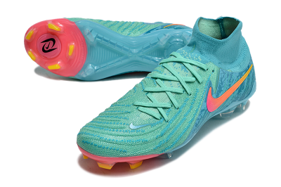 Nike Phantom Luna 2 Elite Vortex LV8 FG Football Boots - Green/Orange/Black