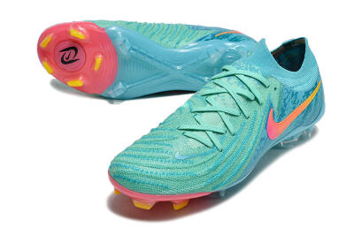 Nike Phantom Luna 2 Elite Vortex LV8 FG Football Boots - Green/Orange/Black