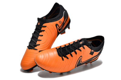 Nike Tiempo Legend 10 Elite FG Football Boots - Orange/Black