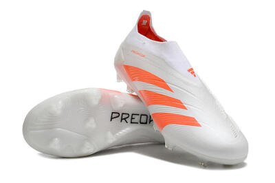 Adidas Predator Accuracy+ FG Football Boots - Beige/White/Red