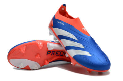 Adidas Predator Accuracy+ FG Football Boots - Blue/White/Red