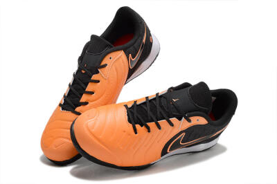 Nike Tiempo Legend 10 Elite IC Football Shoes - Orange/Black/White