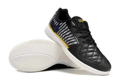 Nike Lunar Gato 2 IC Football Shoes - Black/Blue/Yellow